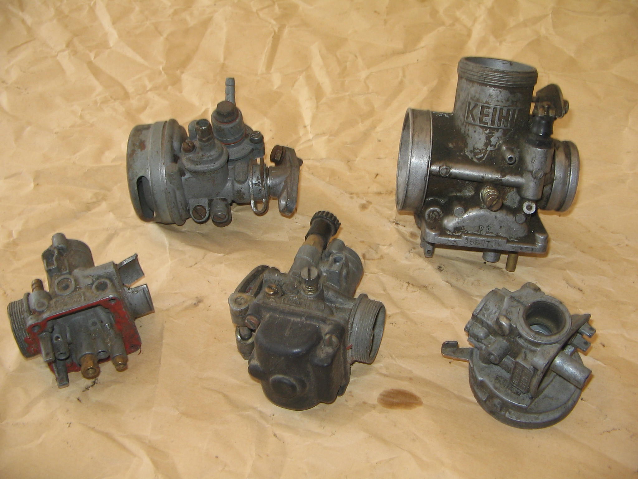 DELLORTO CARBURATORE VENDITA IN BLOCCO USATI N.2083